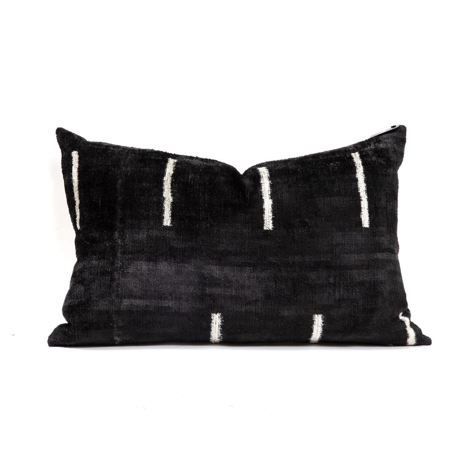 Dash Velvet/Silk Lumbar Pillow